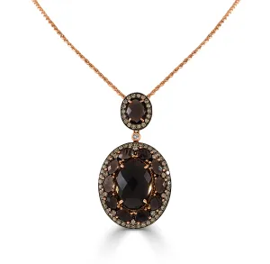 14k Gold & Diamond Color Pendant - 1.23ct