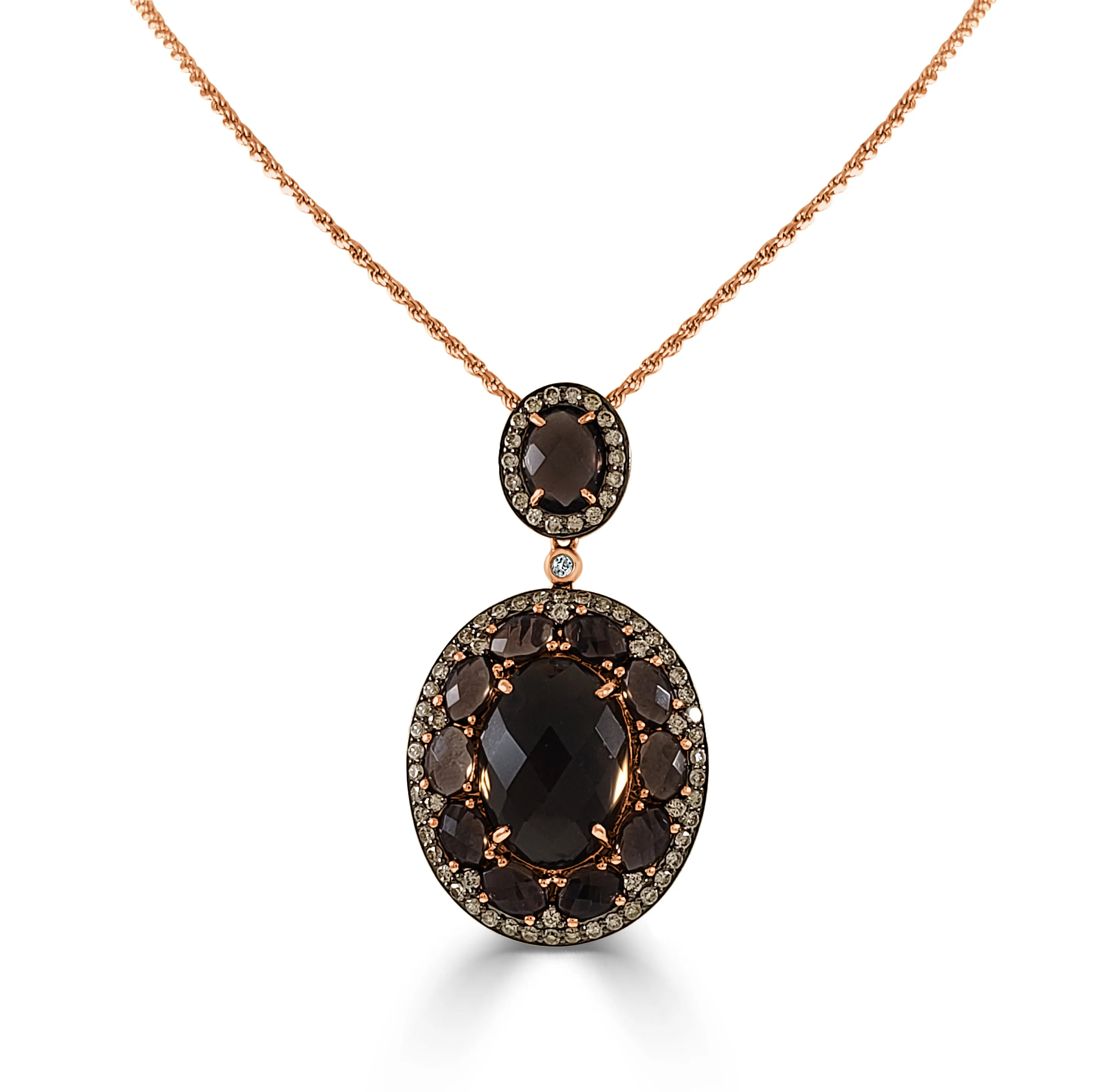 14k Gold & Diamond Color Pendant - 1.23ct