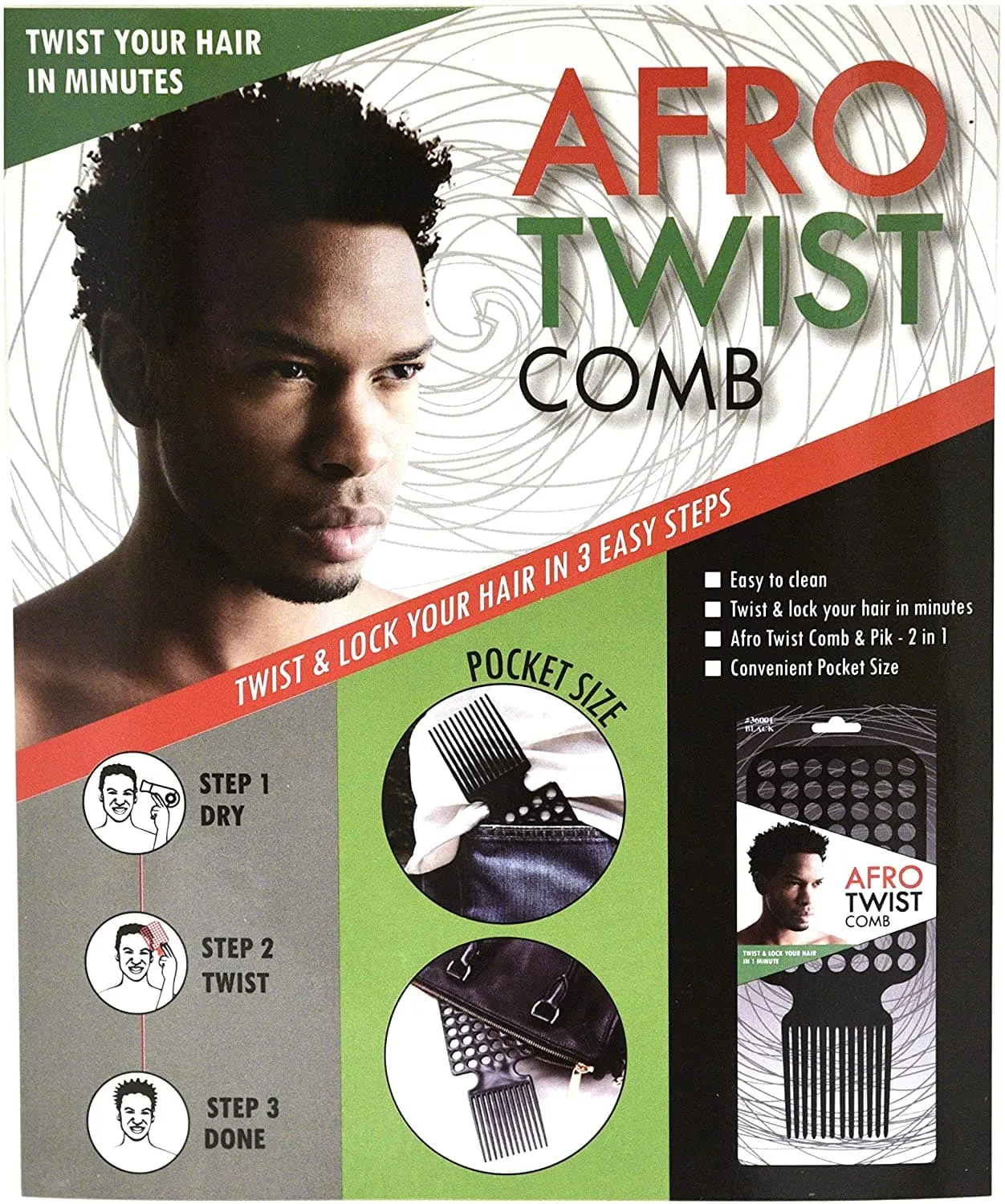 Afro Twist Comb