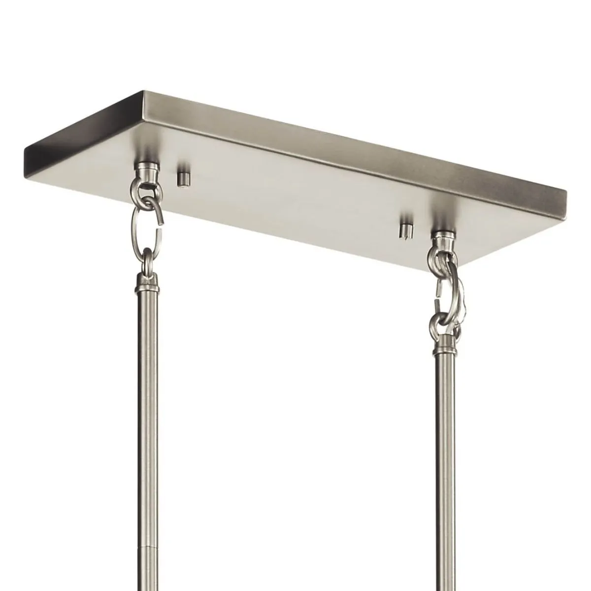 Aivian 42 in. 8 Lights Chandelier Nickel finish
