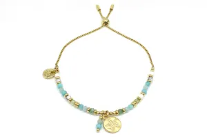 AMRUM AQUA CHARM BRACELET