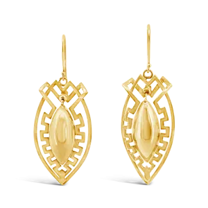 Antique Victorian Gold Earrings