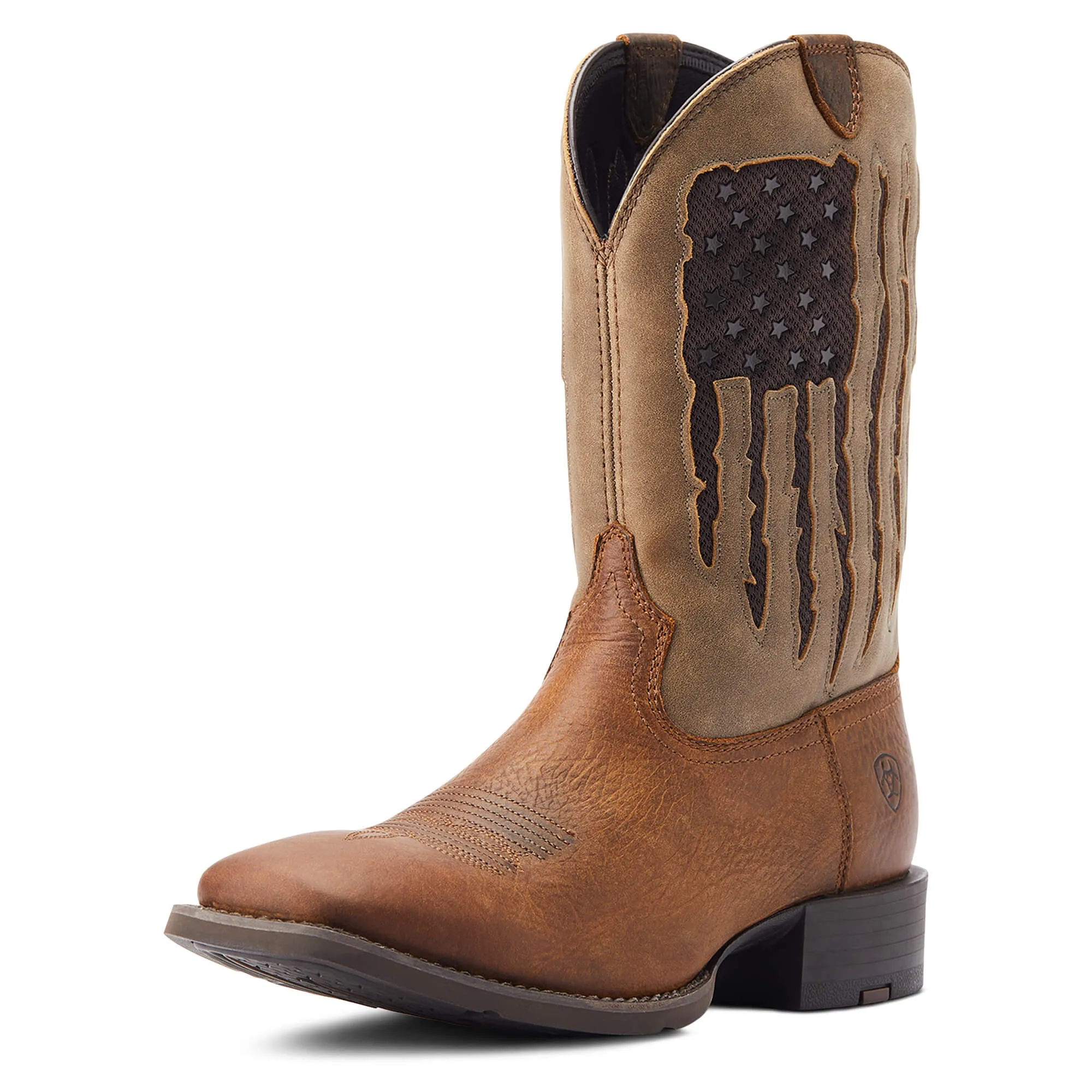 Ariat Men's Sport My Country VentTEK Western Boot - Brown