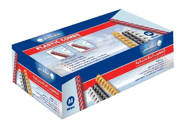 Atlas A4 Binding Comb Blue 16mm