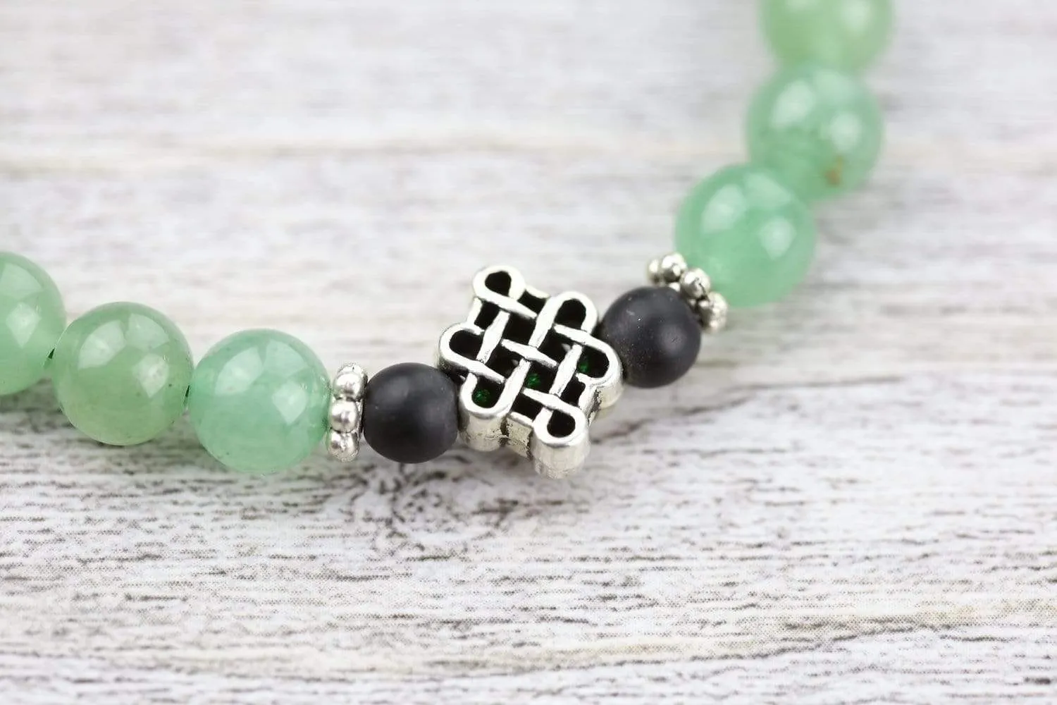 Aventurine Positivity Wrist Mala
