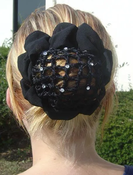 BARGAIN BIN Derby Originals Hair Bun with Sparkling Crystals