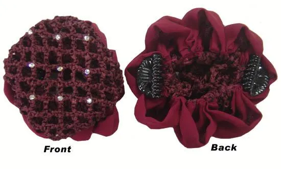 BARGAIN BIN Derby Originals Hair Bun with Sparkling Crystals