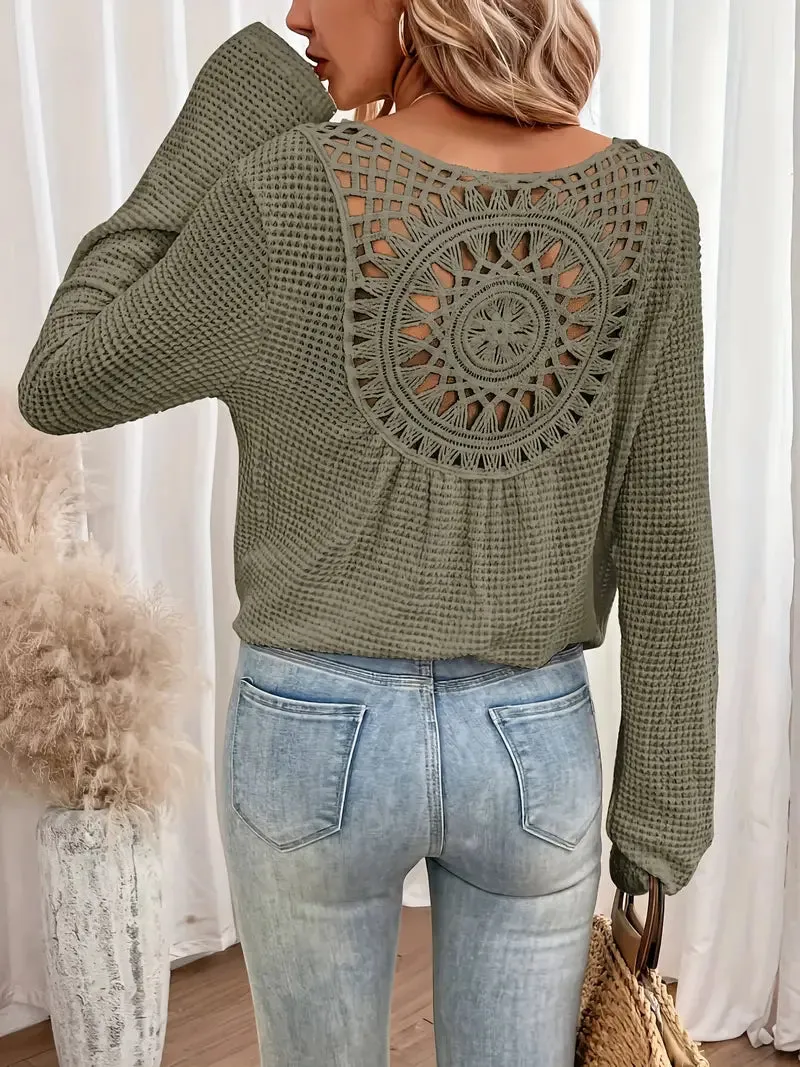 Becky | Elegant V-neck Sweater