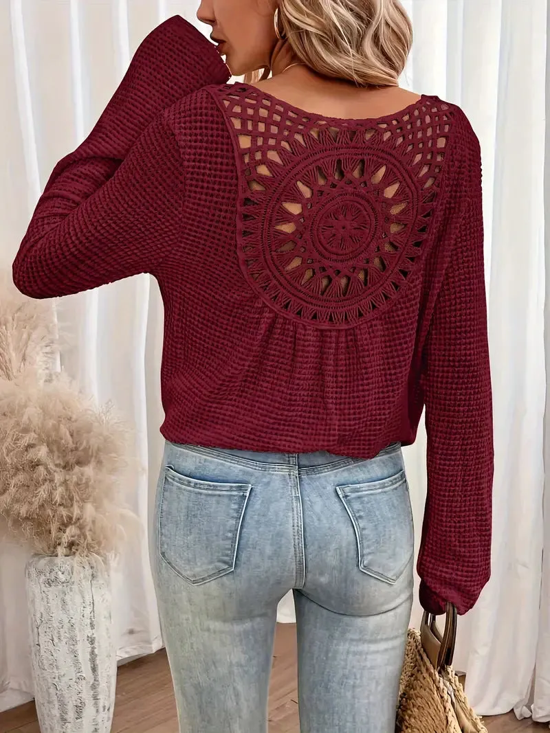Becky | Elegant V-neck Sweater