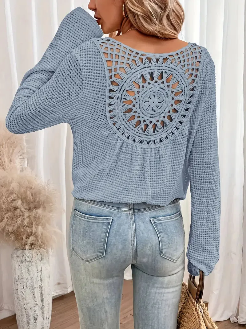 Becky | Elegant V-neck Sweater