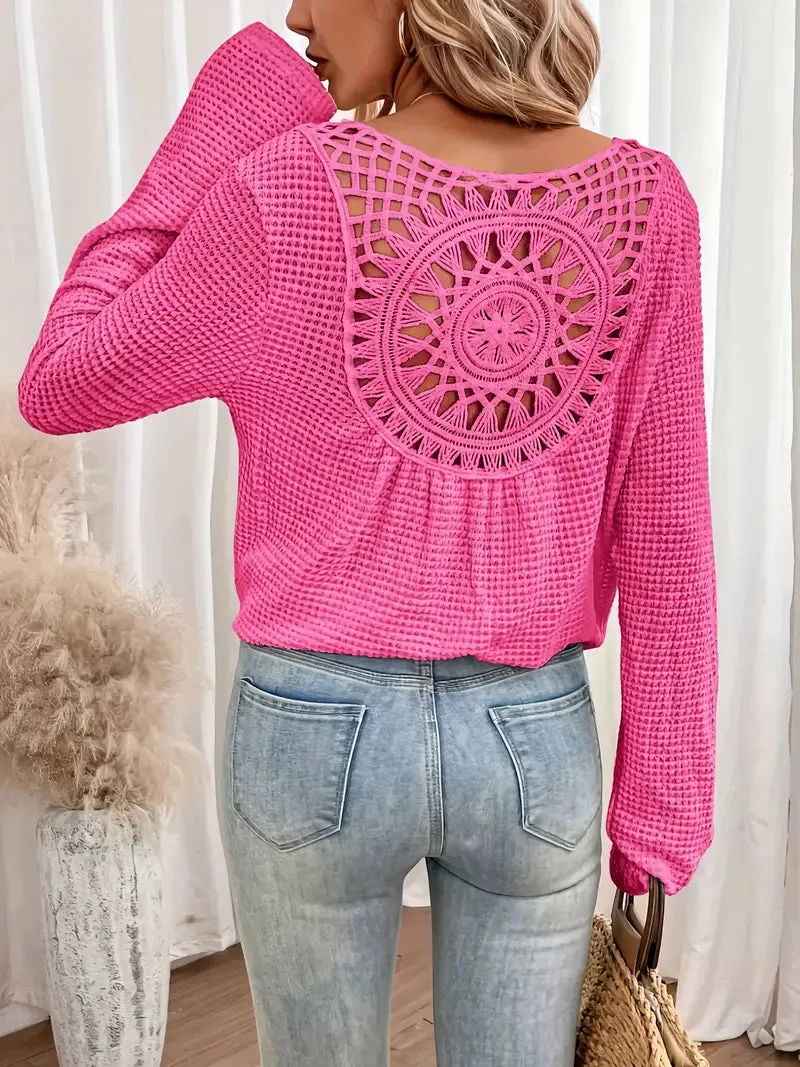 Becky | Elegant V-neck Sweater