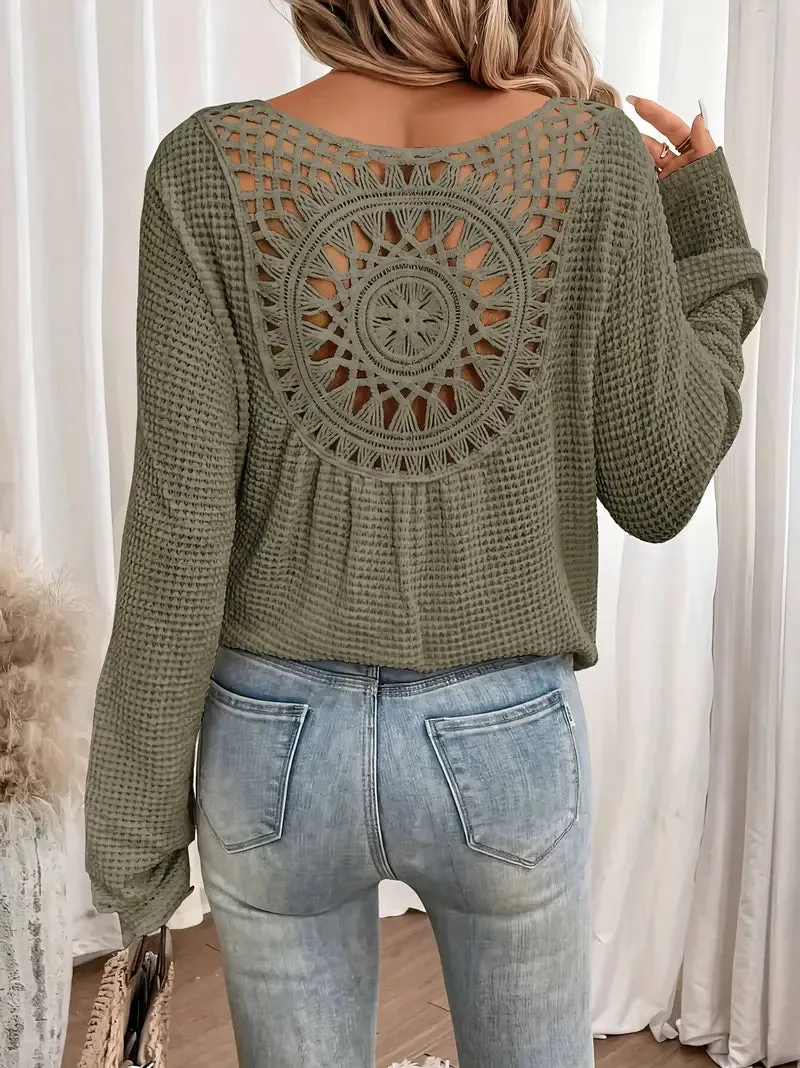 Becky | Elegant V-neck Sweater
