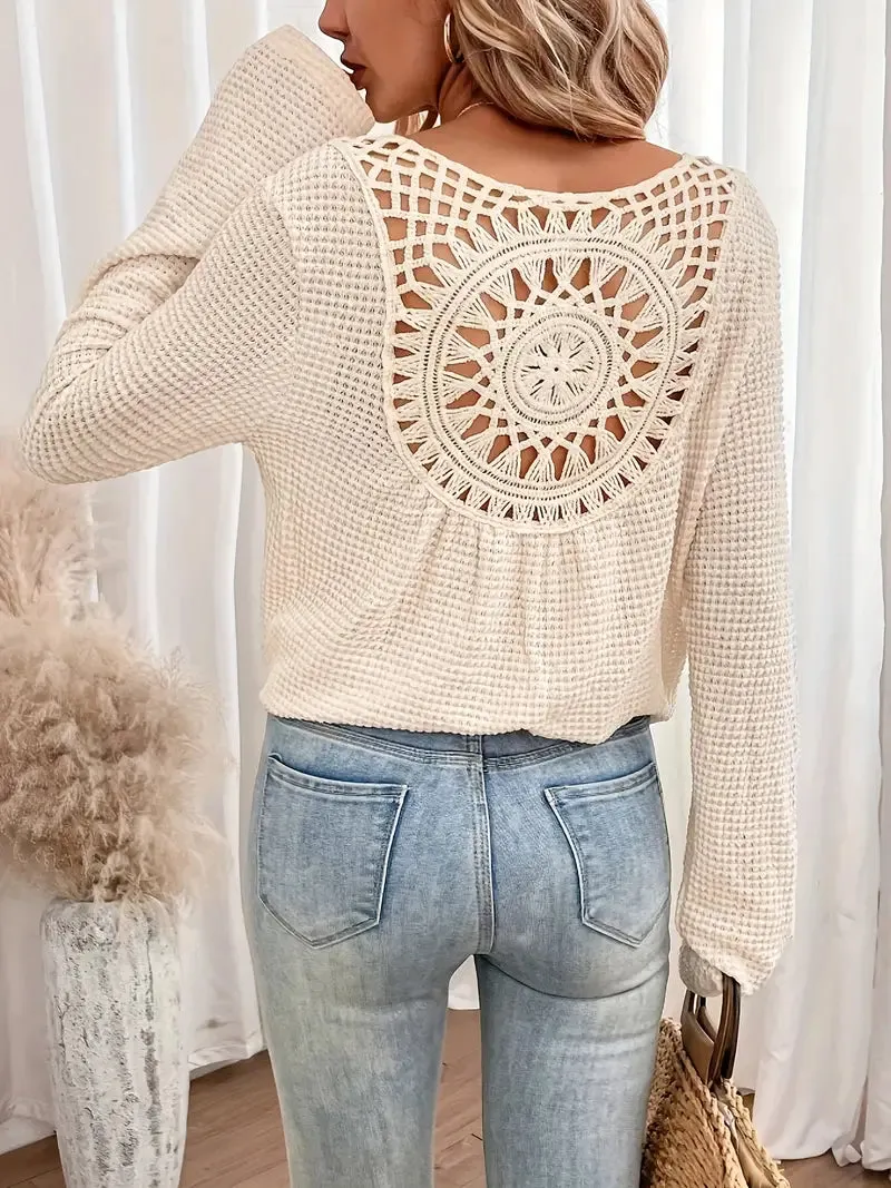 Becky | Elegant V-neck Sweater