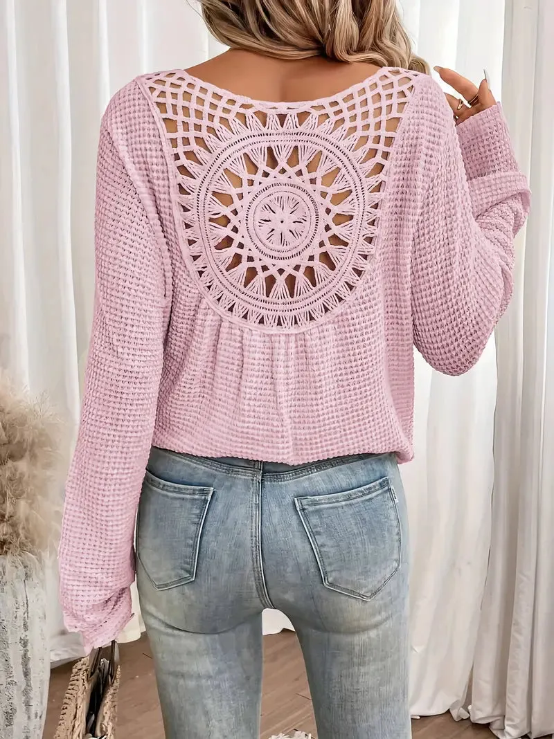 Becky | Elegant V-neck Sweater