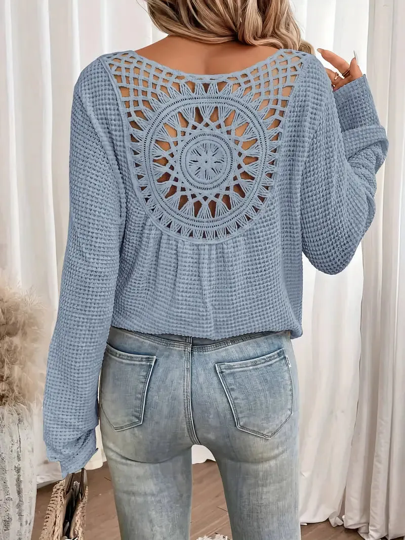 Becky | Elegant V-neck Sweater