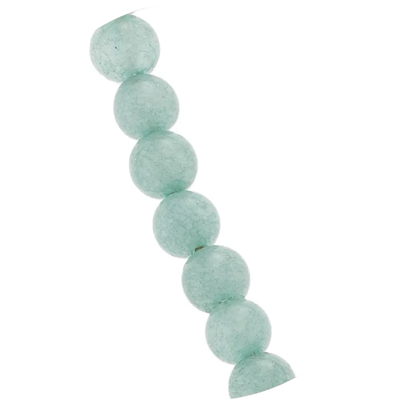 Birthstone Beaded Name Necklace (Gold)