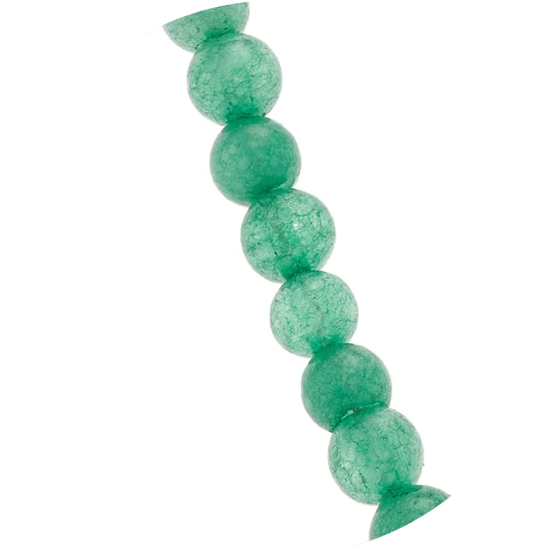 Birthstone Beaded Name Necklace (Gold)