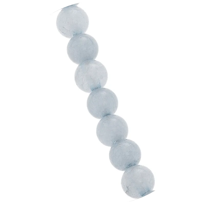 Birthstone Beaded Name Necklace (Gold)