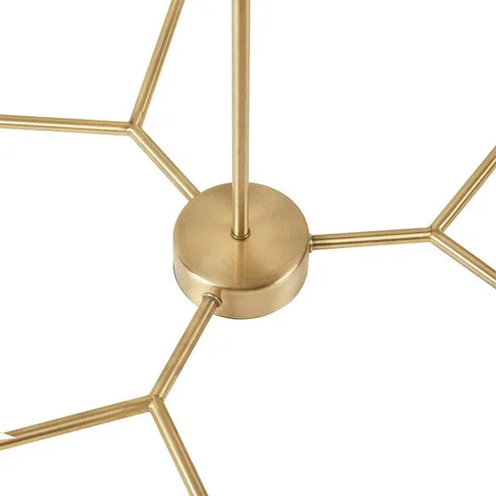 Blaire Ombre Glass Globe Chandelier