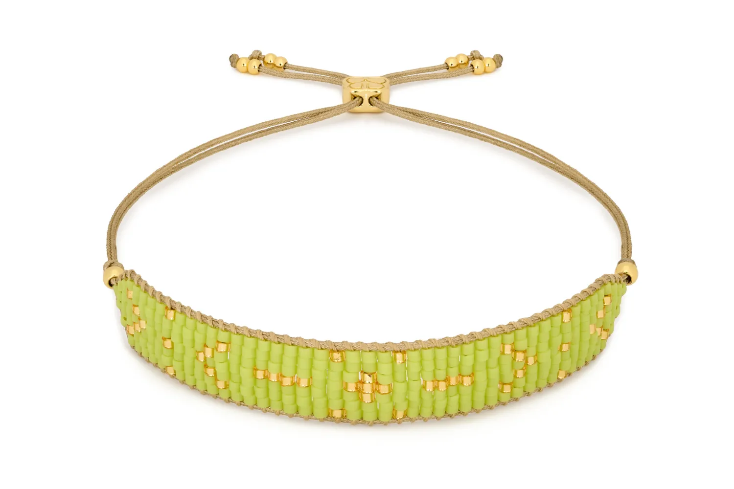 Boracay Peridot and Turquoise Gold Stacking Bracelet