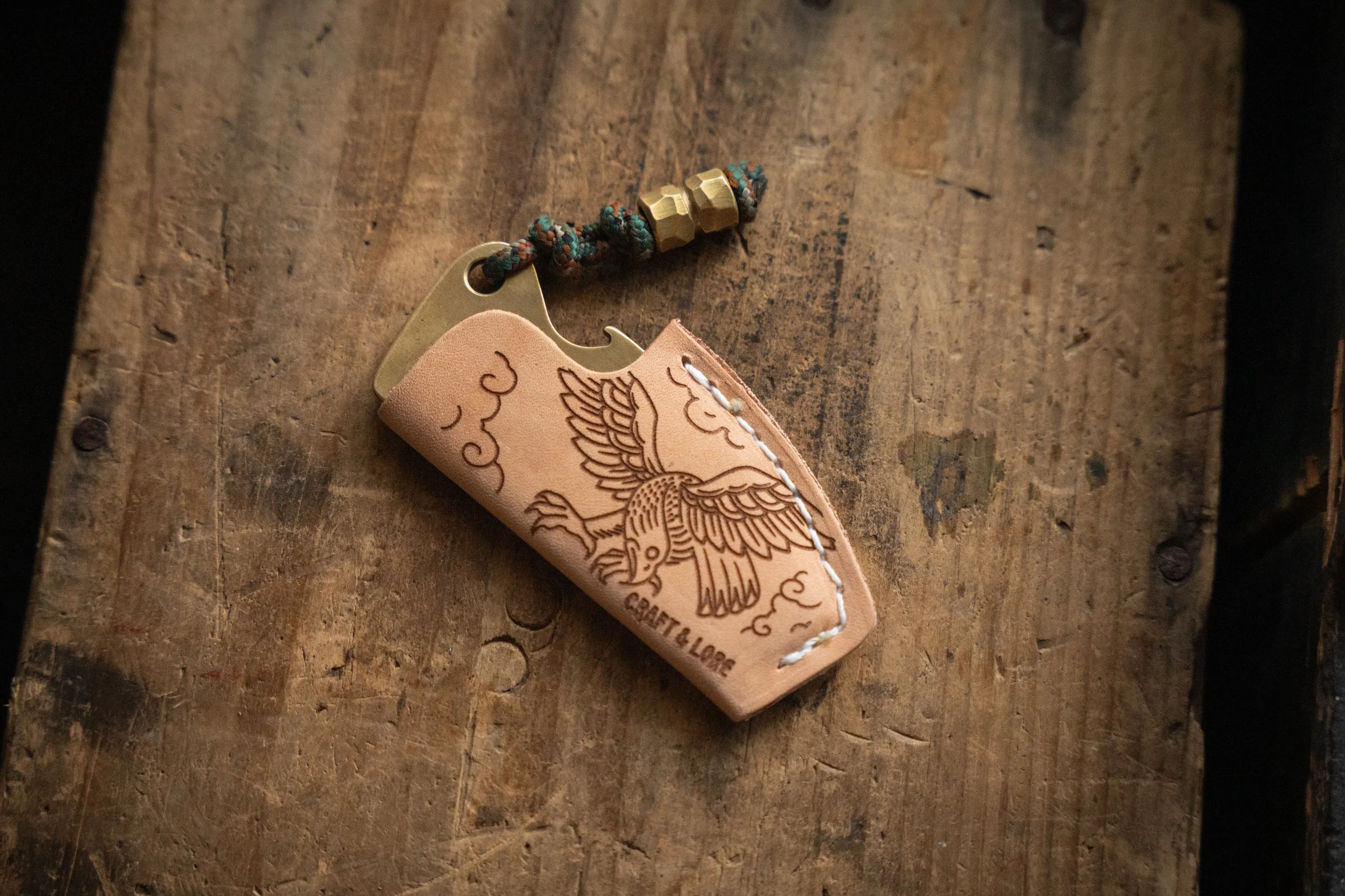 Brass Pocket Comb