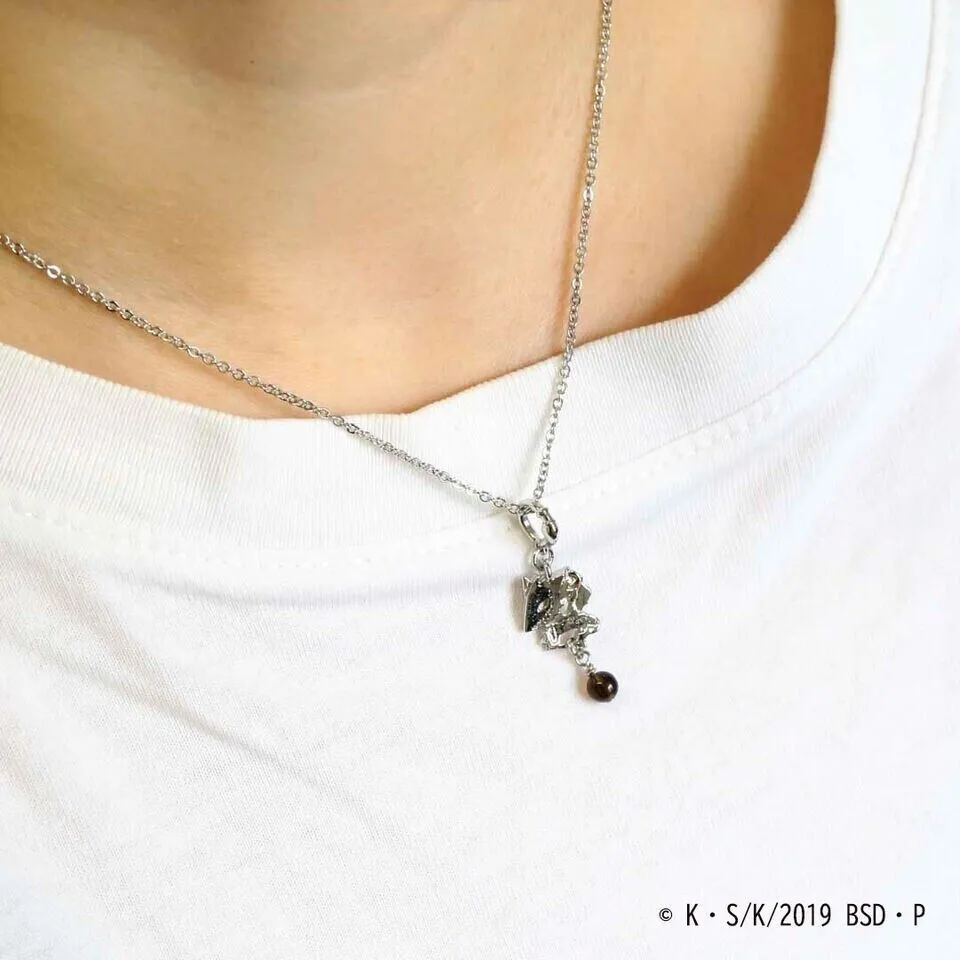 Bungo Stray Dogs Ryunosuke Akutagawa Motif Necklace Pendant Japan