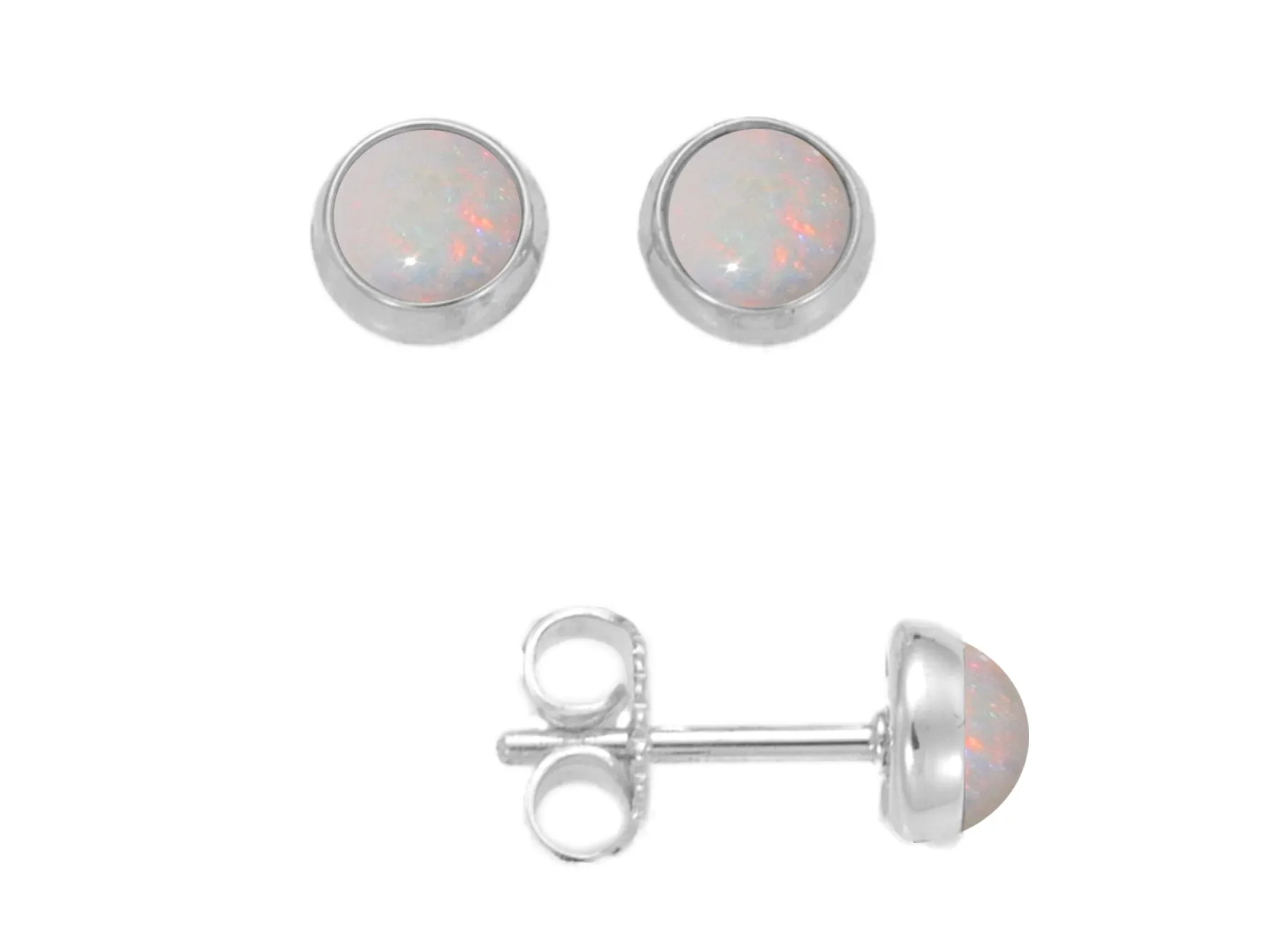 Button Earrings