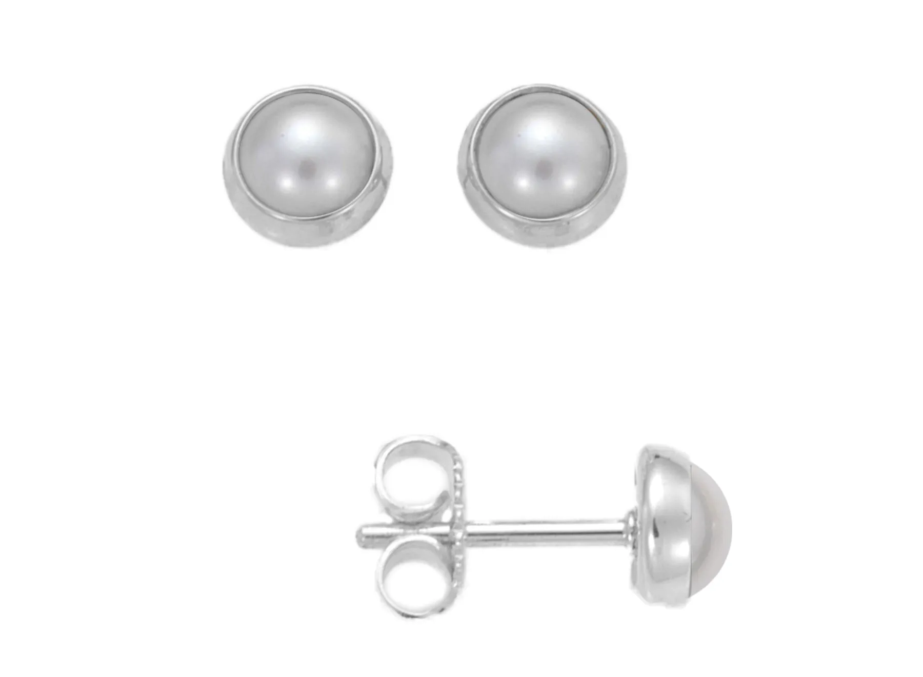 Button Earrings