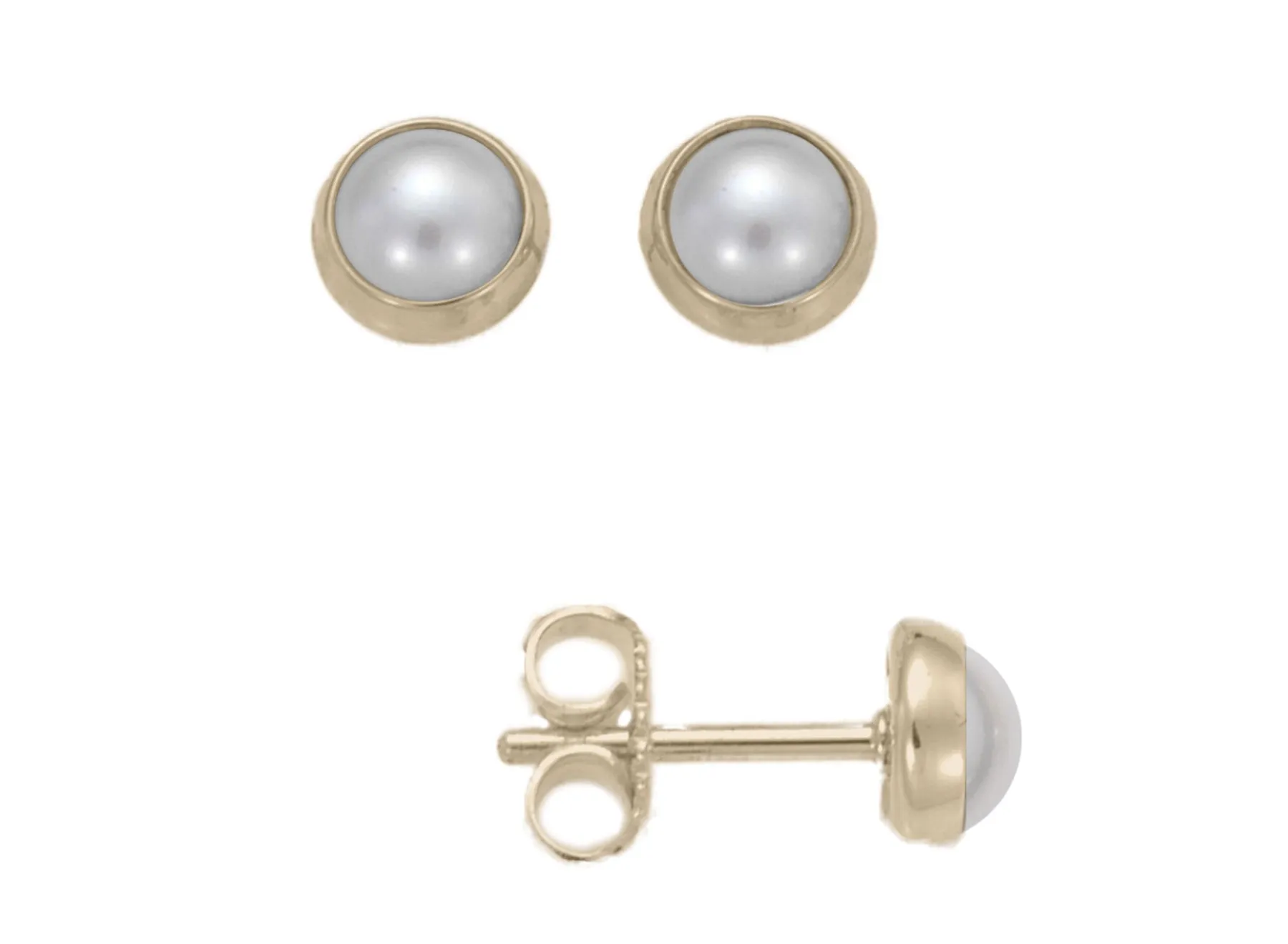 Button Earrings