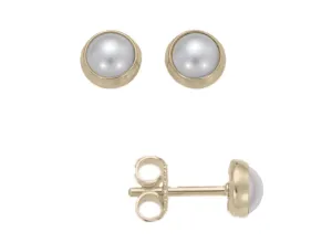 Button Earrings