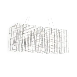 CAMERON Artistic Grid Geometric LED Chandelier