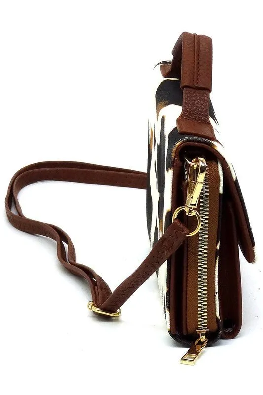 Chic Envelope Flap Crossbody Bag  Stylish & Functional Organizer