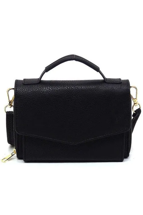 Chic Envelope Flap Crossbody Bag  Stylish & Functional Organizer