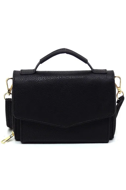 Chic Envelope Flap Crossbody Bag  Stylish & Functional Organizer