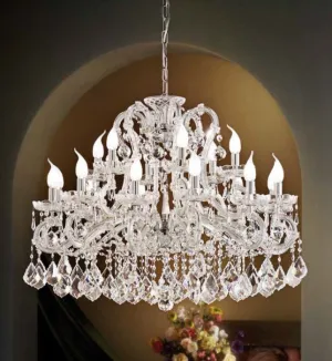 Classic Maria Theresa Chandelier In Chrome