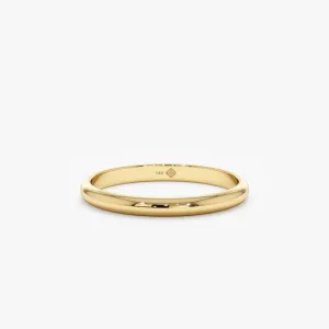 Classic Wedding Band - 2 mm, Sofia