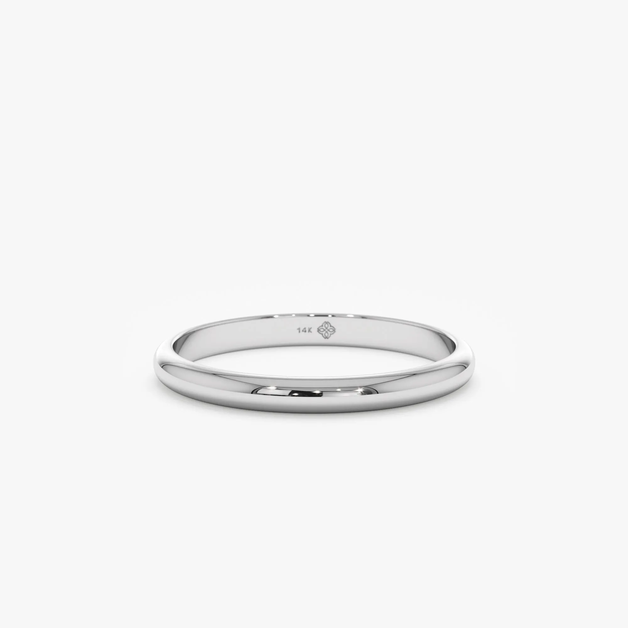 Classic Wedding Band - 2 mm, Sofia