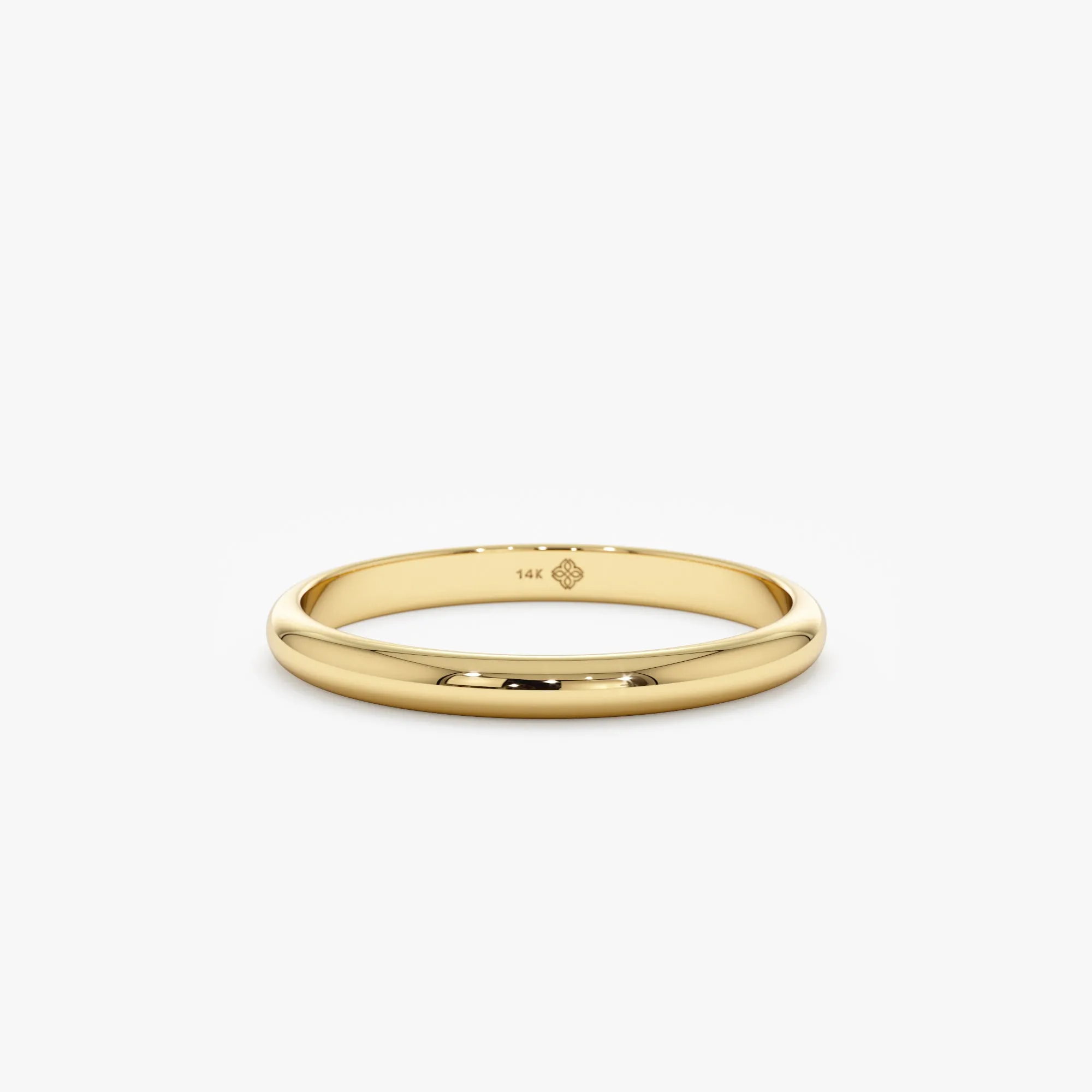 Classic Wedding Band - 2 mm, Sofia