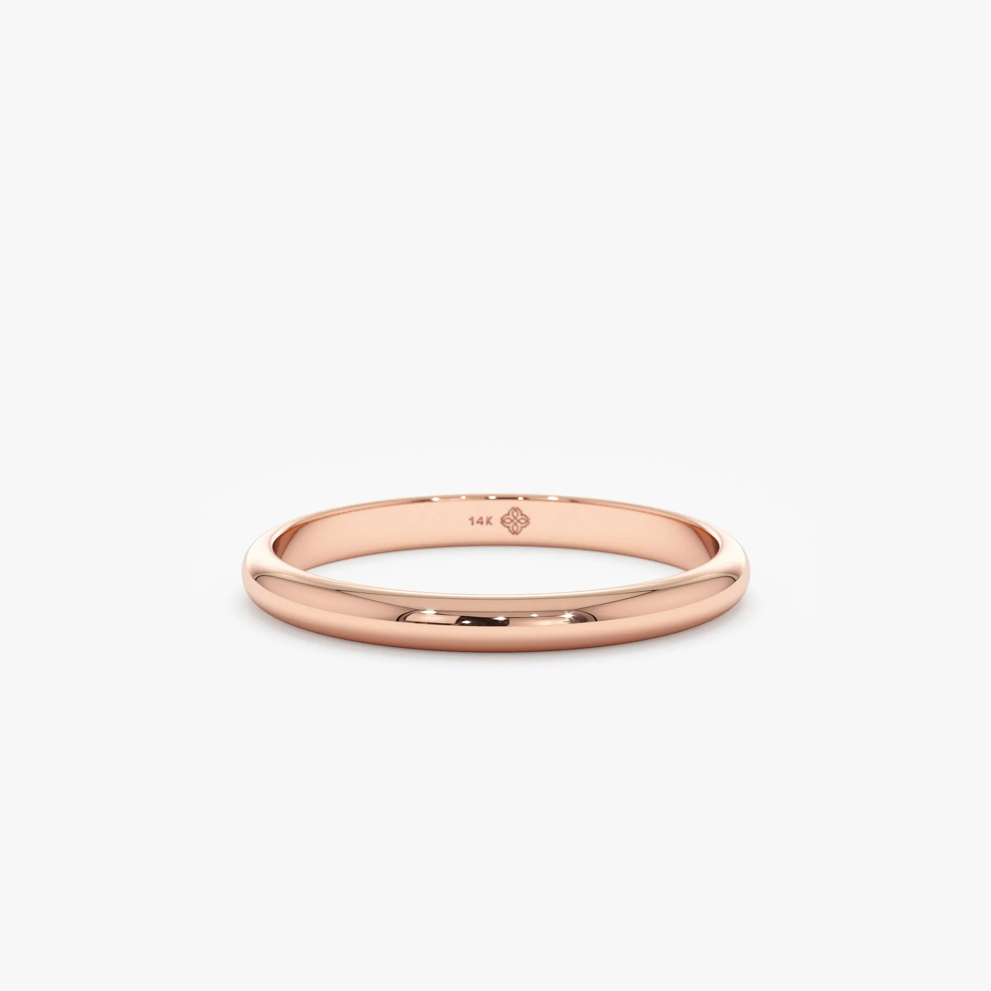 Classic Wedding Band - 2 mm, Sofia