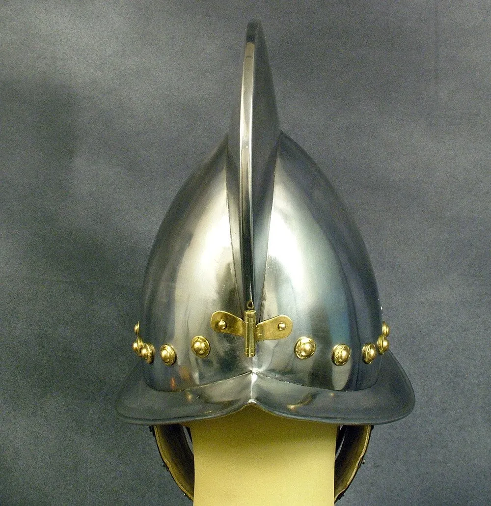 Comb Morion Helmet Circa 1550: Quality Reproduction