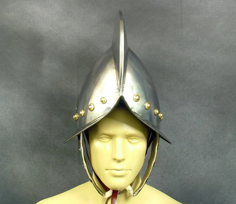 Comb Morion Helmet Circa 1550: Quality Reproduction