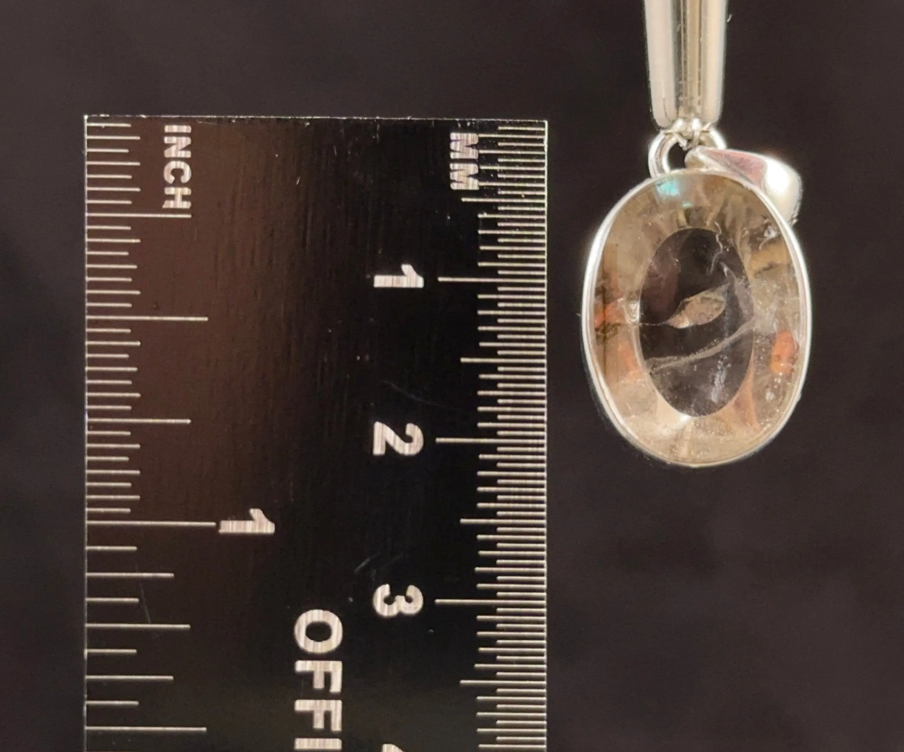 COVELLITE Pink Fire Quartz Crystal Pendant - Handmade Jewelry, Healing Crystals and Stones, 53345