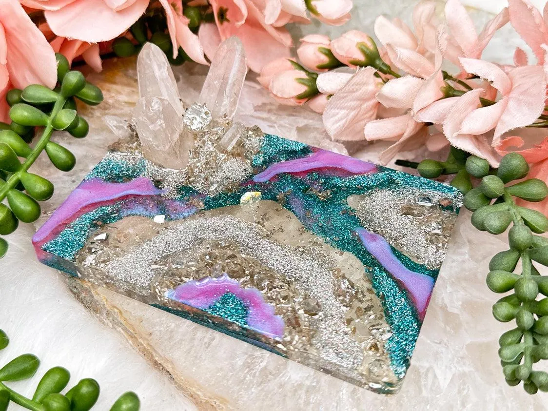 Crystal Resin Art & Jewelry