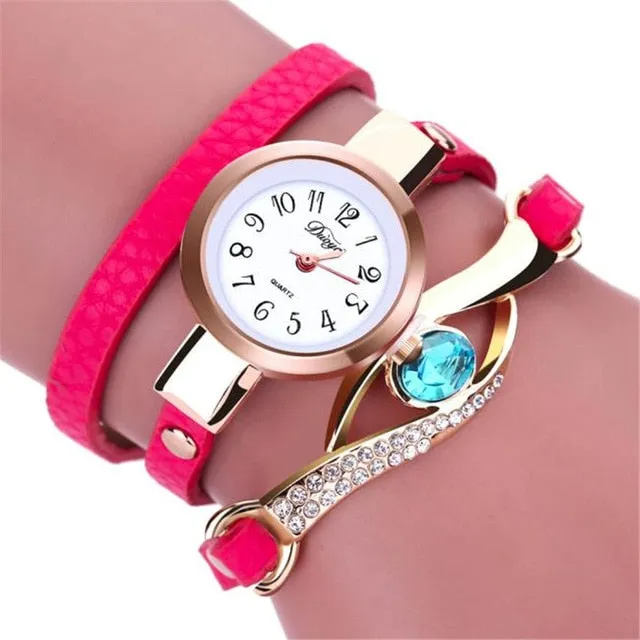 Eye Gemstone Luxury Watches Bracelet