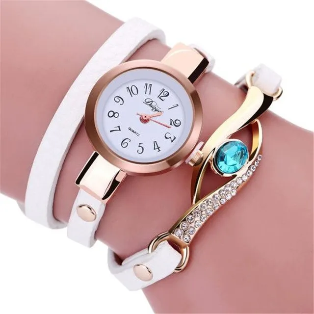 Eye Gemstone Luxury Watches Bracelet