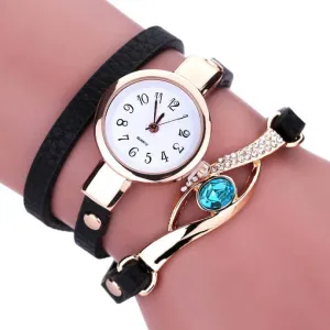 Eye Gemstone Luxury Watches Bracelet