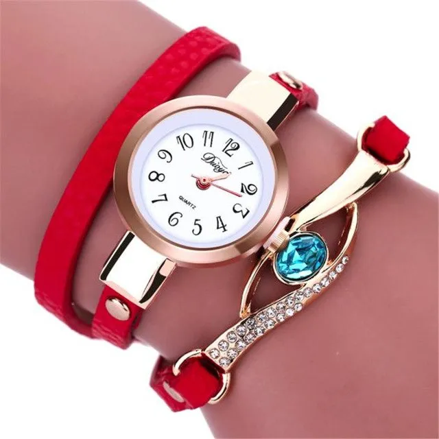 Eye Gemstone Luxury Watches Bracelet