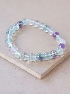 Fluorite Mala Bracelet