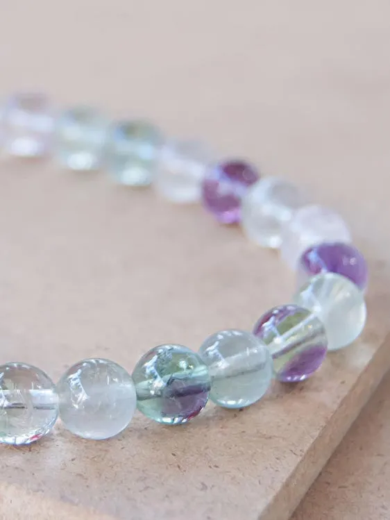Fluorite Mala Bracelet