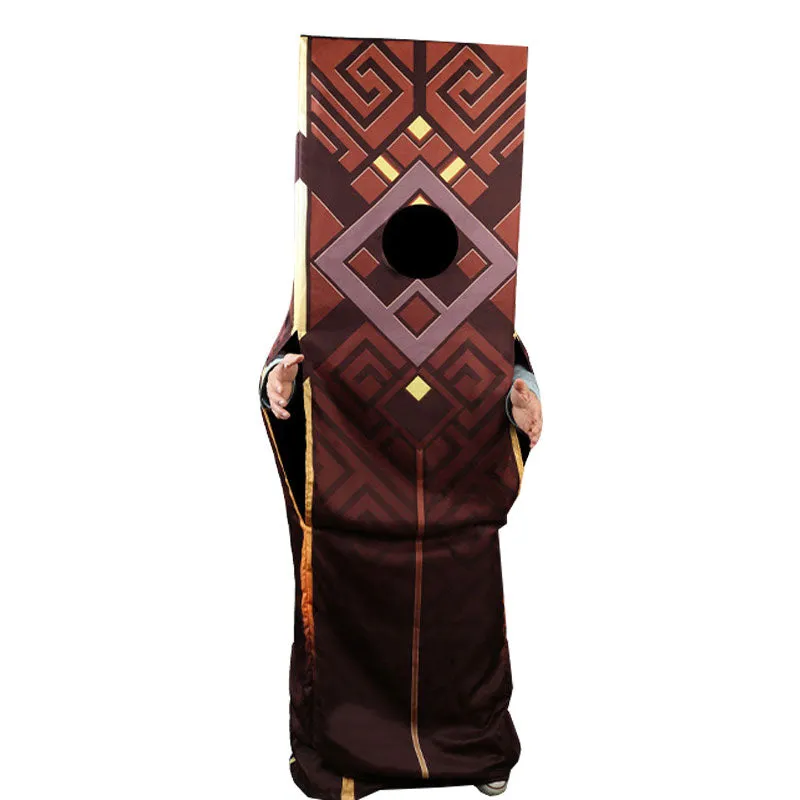 Genshin Impact Zhongli Stone Stele Gag Cosplay Costume Halloween Costume